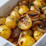 Oven Roasted Yukon Gold Potatoes with Onions Recipe