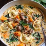 Creamy Sausage Tortellini Soup Recipe