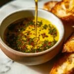 Olive Oil Dip with Warm Bread Recipe