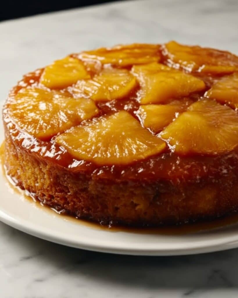 Pineapple Upside-Down Cake Recipe