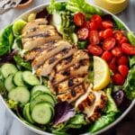 Grilled Chicken Salad with Honey Mustard Dressing Recipe