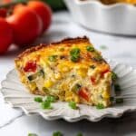 Summer Garden Crustless Zucchini Pie Recipe