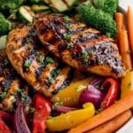 One-Pan Balsamic Chicken with Roasted Veggies Recipe