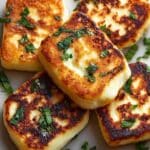 Easy Pan-Fried Halloumi Greek Cheese Recipe