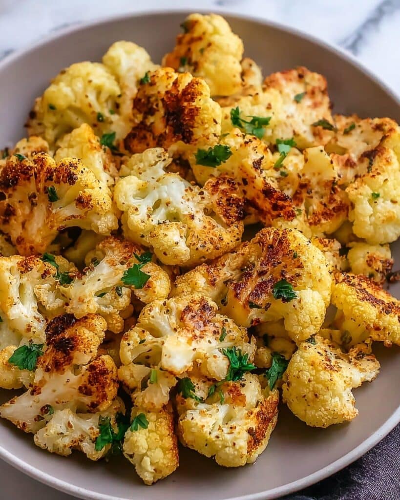 Easy Roasted Cauliflower Recipe