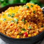 Chicken Enchilada Rice Casserole Recipe