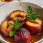 Cinnamon Sugar Baked Peaches Recipe