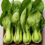 Stir-Fried Baby Bok Choy with Sesame and Ginger Recipe