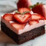 Strawberry Swirl Brownies Recipe