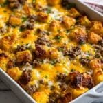 Biscuits and Gravy Hashbrown Breakfast Casserole Recipe