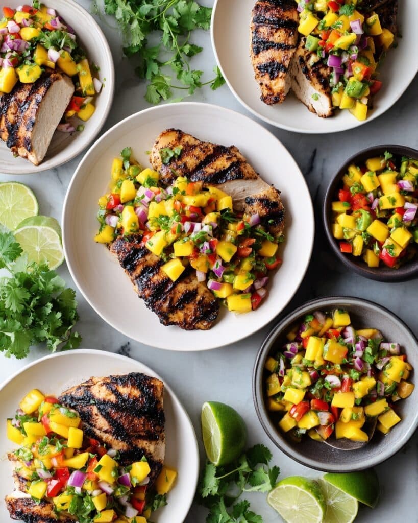 Grilled Chicken with Mango Salsa Recipe