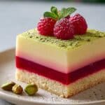 Raspberry Pistachio Entremet Recipe