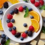 Vanilla Pudding with Fresh Fruit Recipe