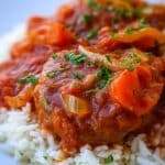 Swiss Tuna Steak with Cherry Tomatoes, Capers, and Sicilian Olives Recipe