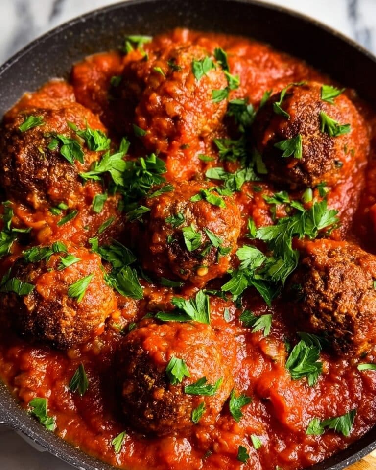 Spanish Meatballs in Tomato Sauce Recipe