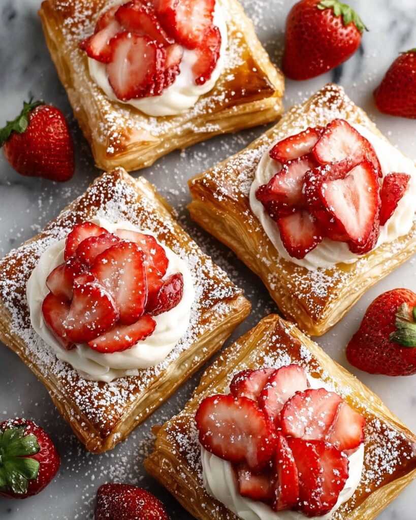 Strawberry Cream Cheese Danish Recipe