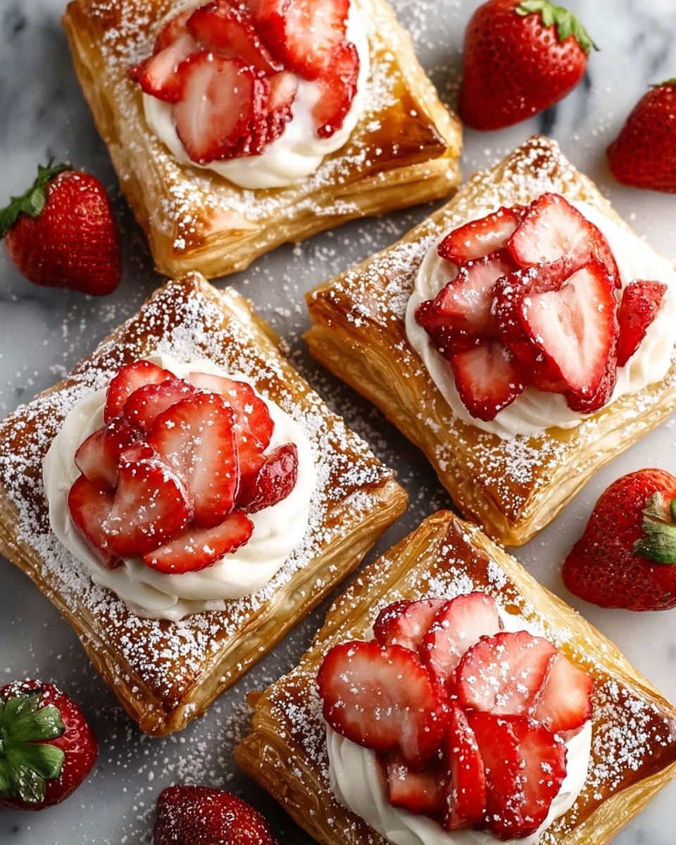 Strawberry Cream Cheese Danish Recipe