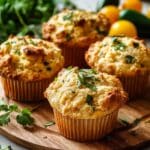 Jalapeño Cornbread Muffins with Cream Cheese Filling Recipe