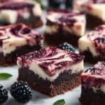 Blackberry Cheesecake Brownies Recipe