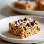 Baked Oatmeal Cake with Almonds, Chocolate Chips, and Coconut Recipe