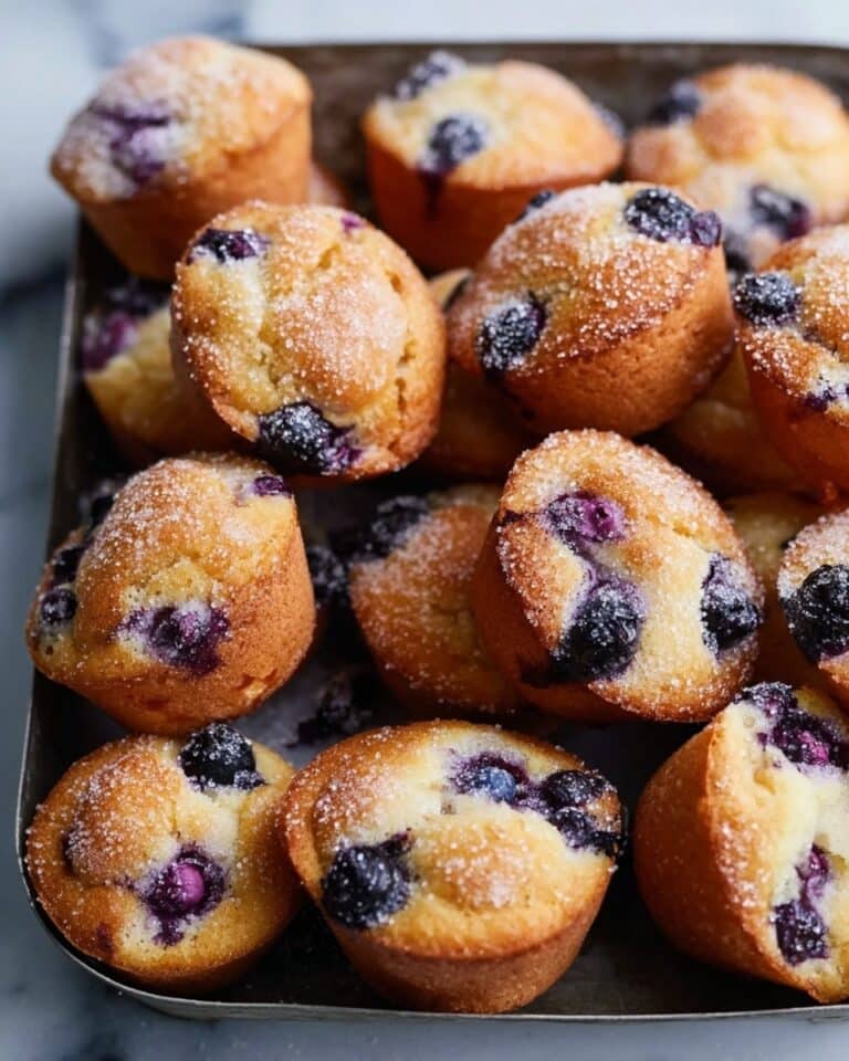 Baked Blueberry Fritter Bites Recipe