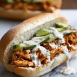 Buffalo Chicken Cheesesteak Sandwiches Recipe