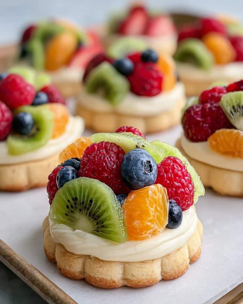 Fresh Fruit Pizza Cookies Recipe