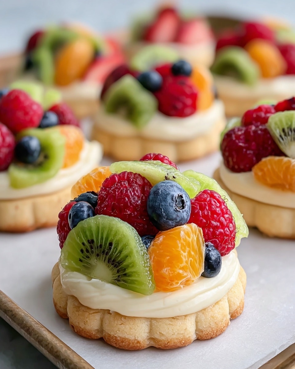 Fresh Fruit Pizza Cookies Recipe