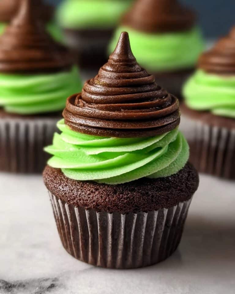 Halloween Witch Hat Cupcakes Recipe