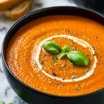 Roasted Red Pepper Soup Recipe