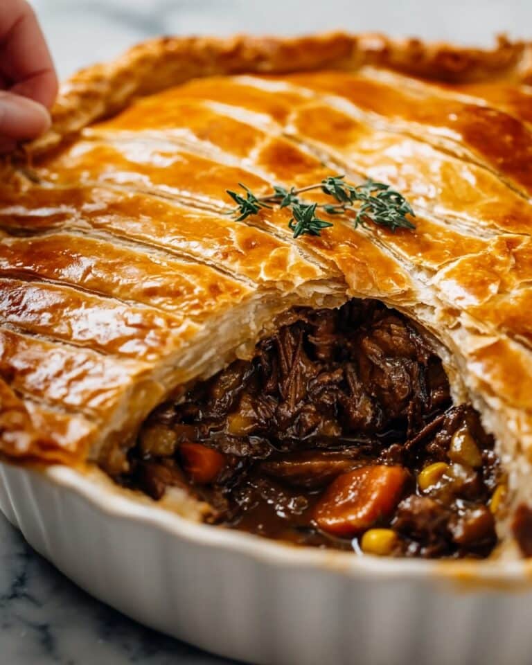 Steak and Onion Pie Recipe