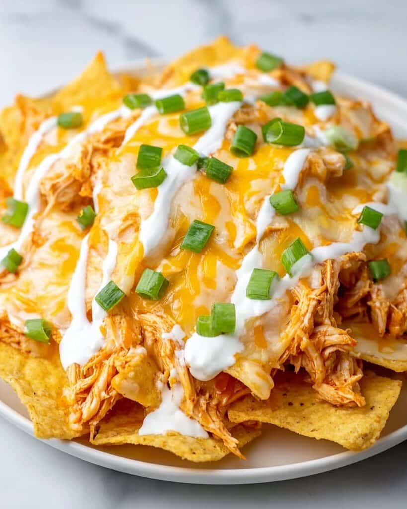 Buffalo Chicken Nachos Recipe