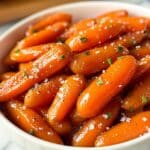 Slow Cooker Maple & Brown Sugar Glazed Carrots Recipe