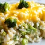 Broccoli Cheese Rice Casserole Recipe