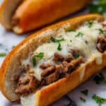 Philly Cheesesteak Garlic Bread Recipe