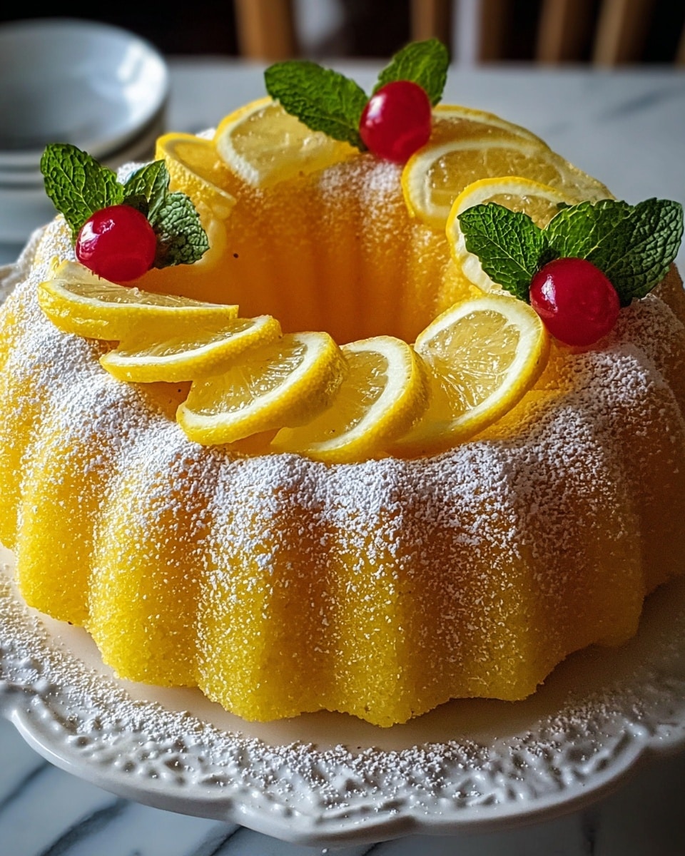 Extreme Lemon Bundt Cake Recipe - Recipe Image