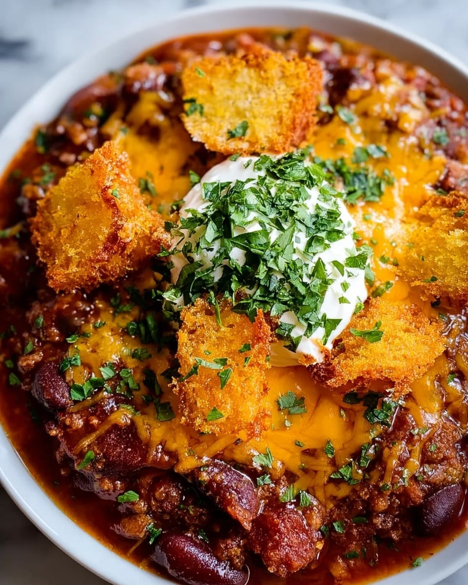 Cheesy One Pot Cowboy Casserole Recipe - Recipe Image