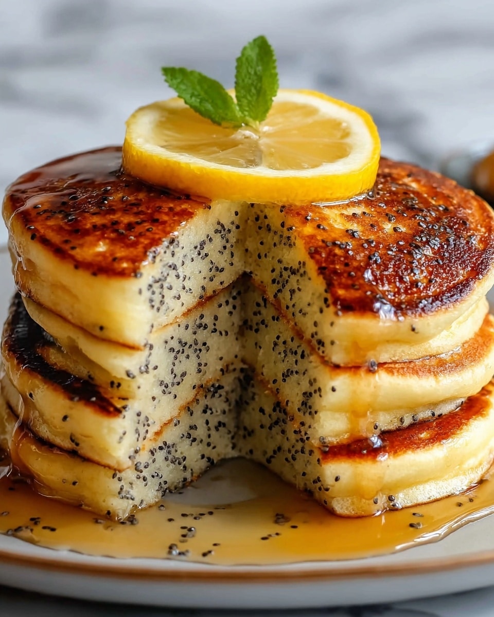 Lemon Poppy Seed Pancakes Recipe 6 Lemon Poppy Seed Pancakes Recipe - Recipe Image
