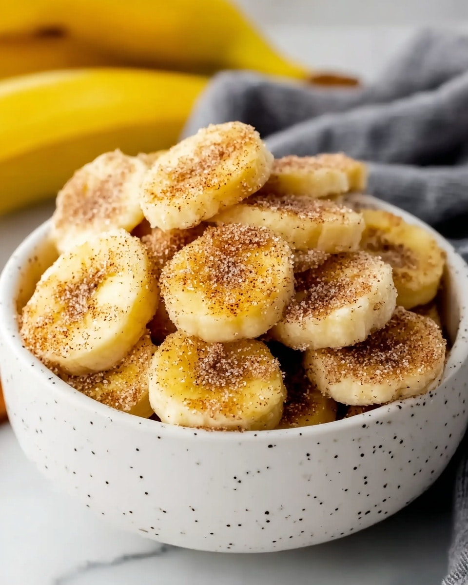 Cinnamon-Sugar Air Fryer Banana Chips Recipe 6 Cinnamon-Sugar Air Fryer Banana Chips Recipe - Recipe Image