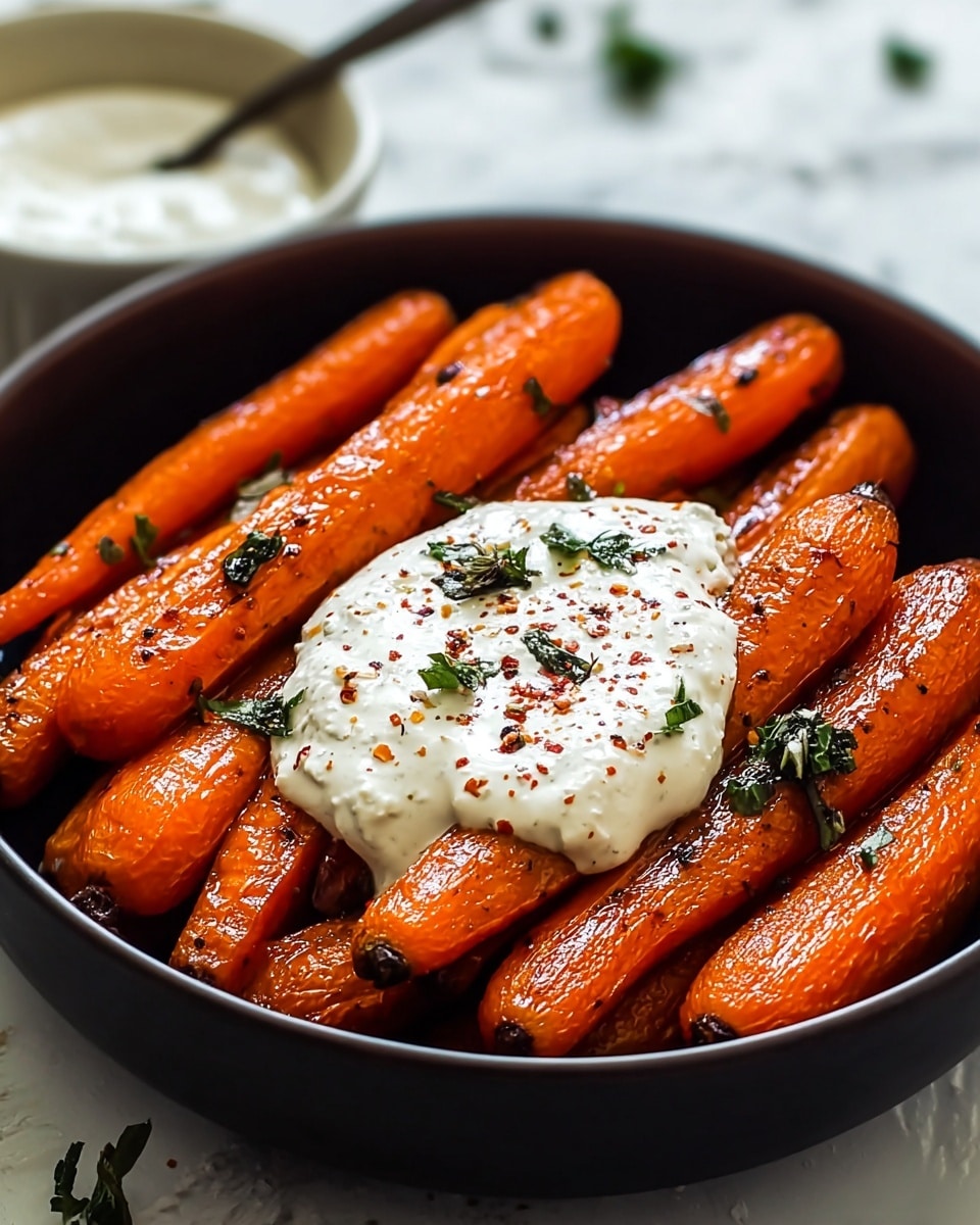 Delicious Roasted Carrots with Whipped Feta Dip Recipe - Recipe Image
