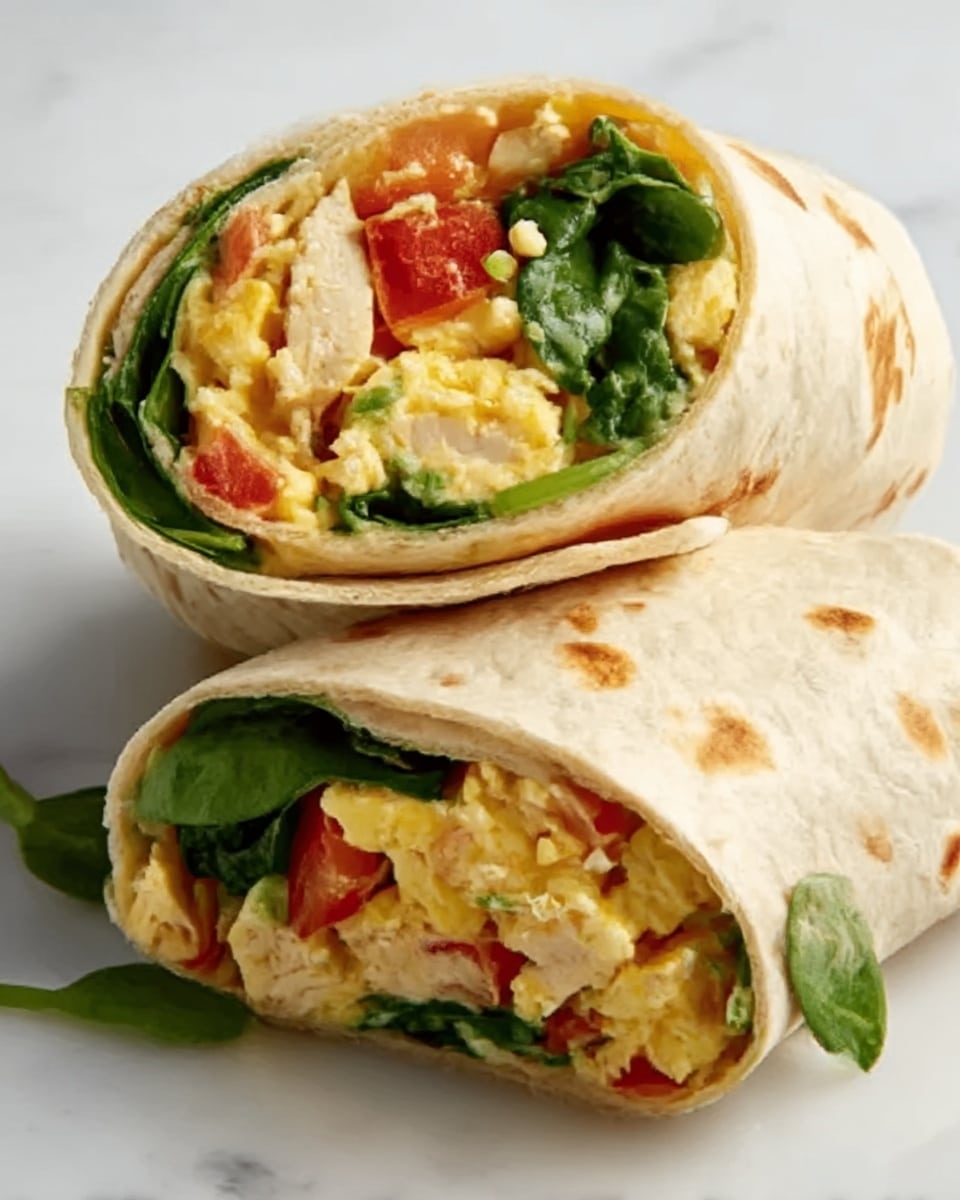 Veggie Breakfast Egg Wraps Recipe - Recipe Image