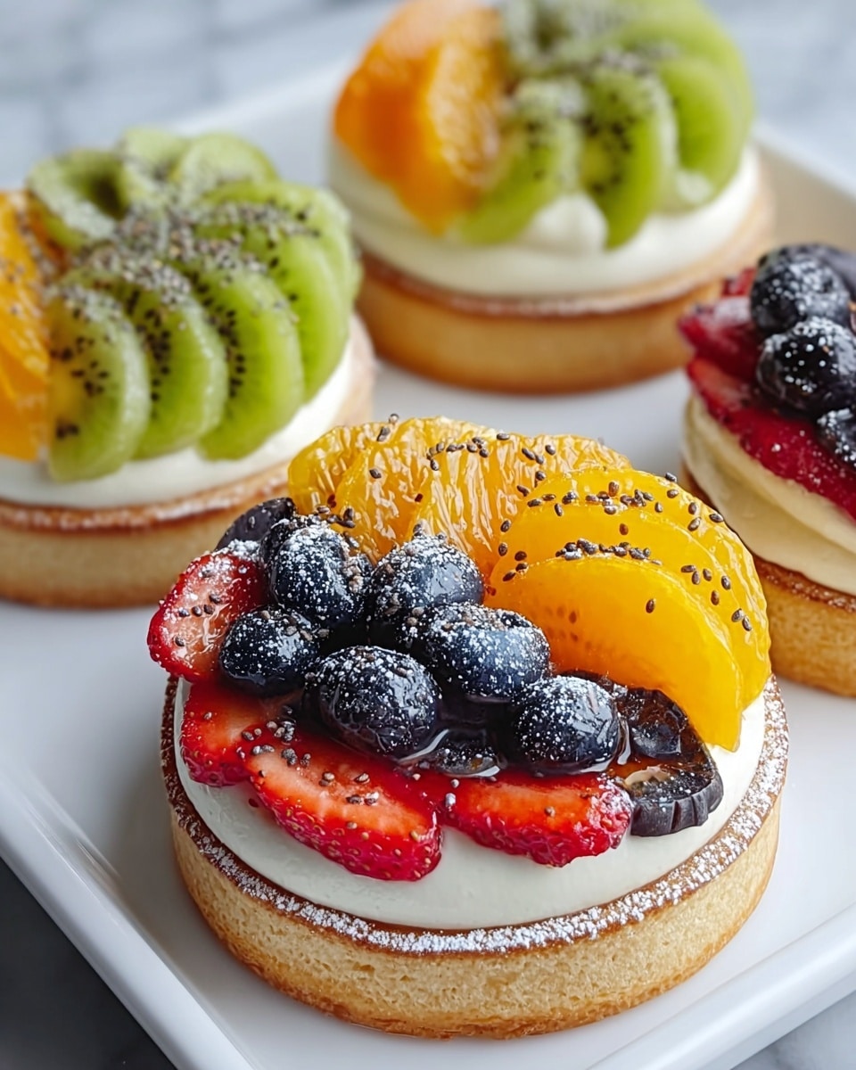 Healthy Breakfast for Kids: Bagel Fruit Pizzas Recipe - Recipe Image