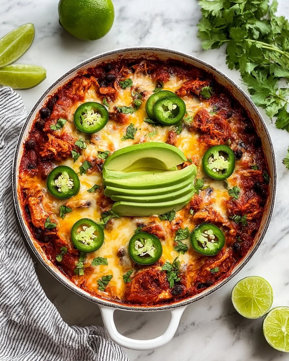 Chicken Enchilada Skillet Recipe - Recipe Image