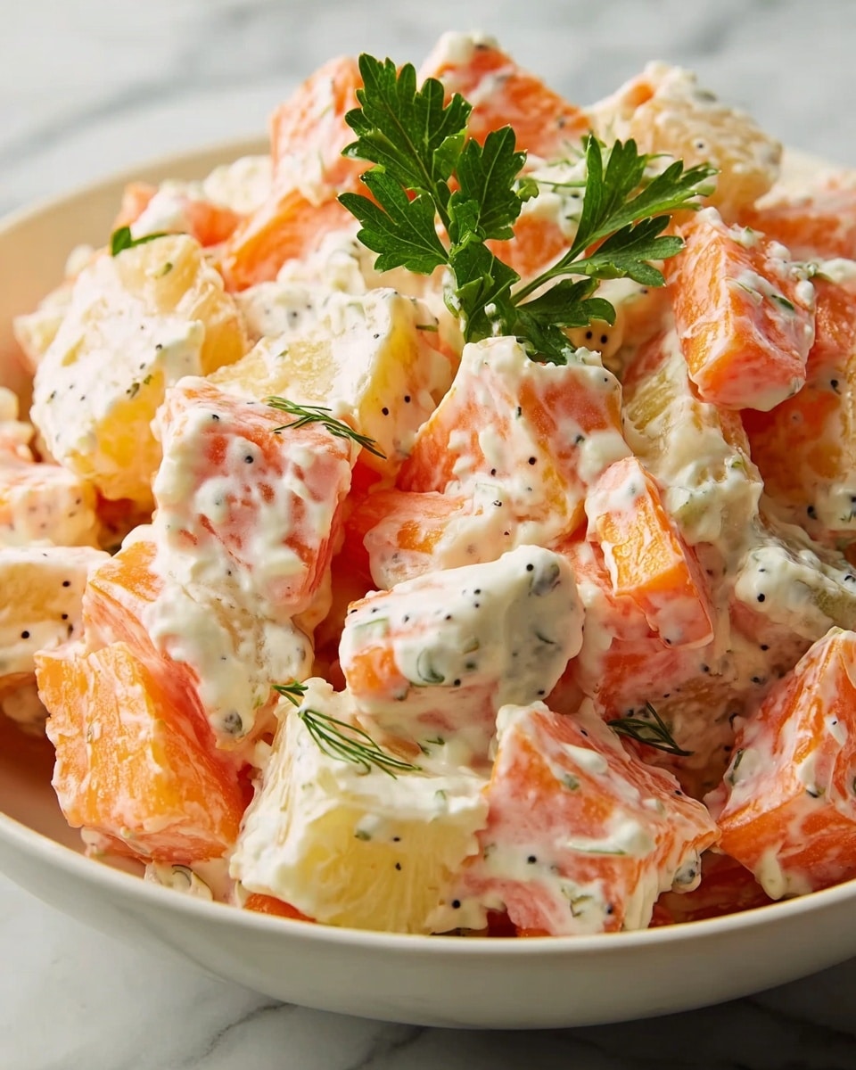 Creamy Carrot Salad with Raisins and Pineapple Recipe - Recipe Image