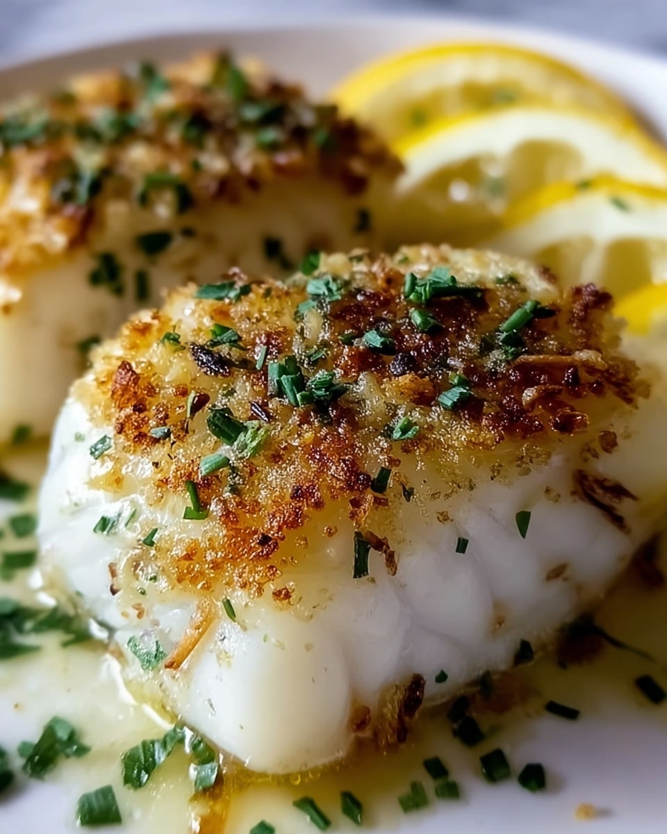 Lemon Butter Baked Cod Recipe - Recipe Image