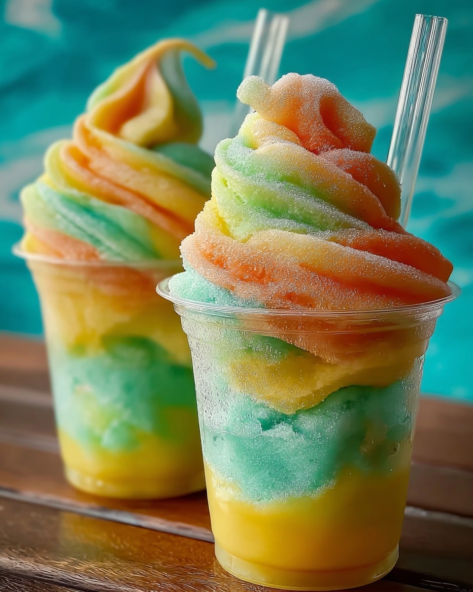 Tropical Sherbet Swirl Recipe - Recipe Image