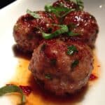 Honey Barbecue Chicken Meatballs Recipe