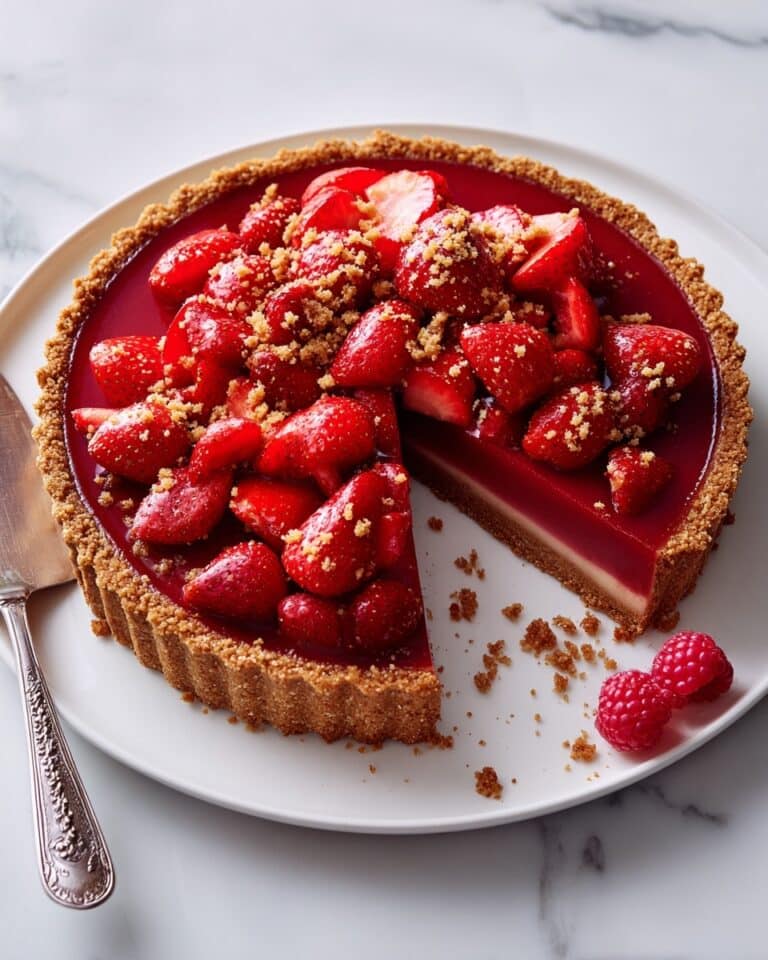 Rhubarb and Strawberry Tart Recipe