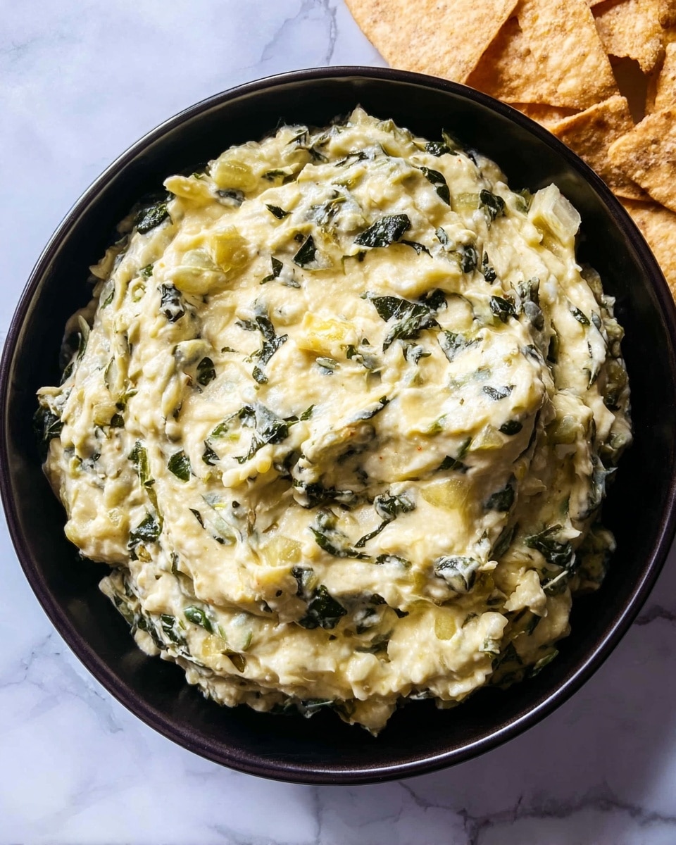 Slow Cooker Spinach Artichoke Dip Recipe - Recipe Image