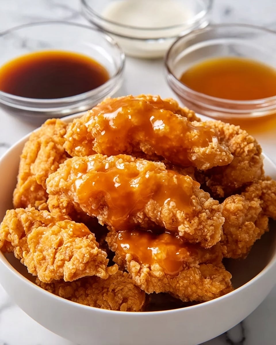 Hot Honey Chicken Tenders Recipe - Recipe Image